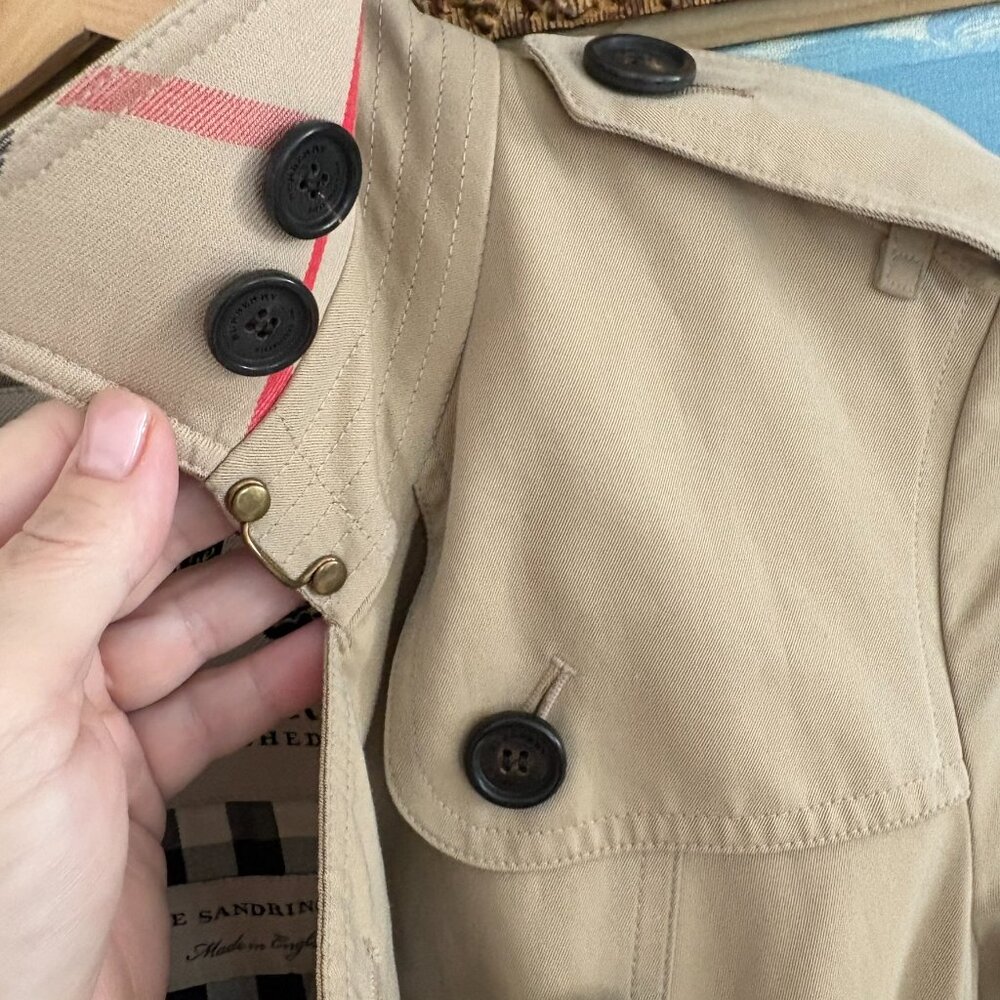 Burberry Tan Trench Coat - Picture 9 of 15